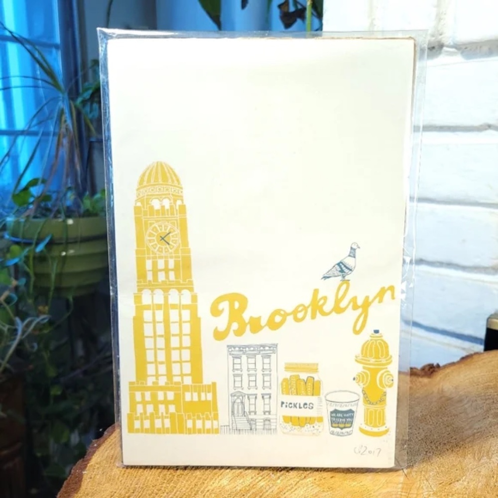 3/$25 Claudia Pearson 6x9 Brooklyn Art Print